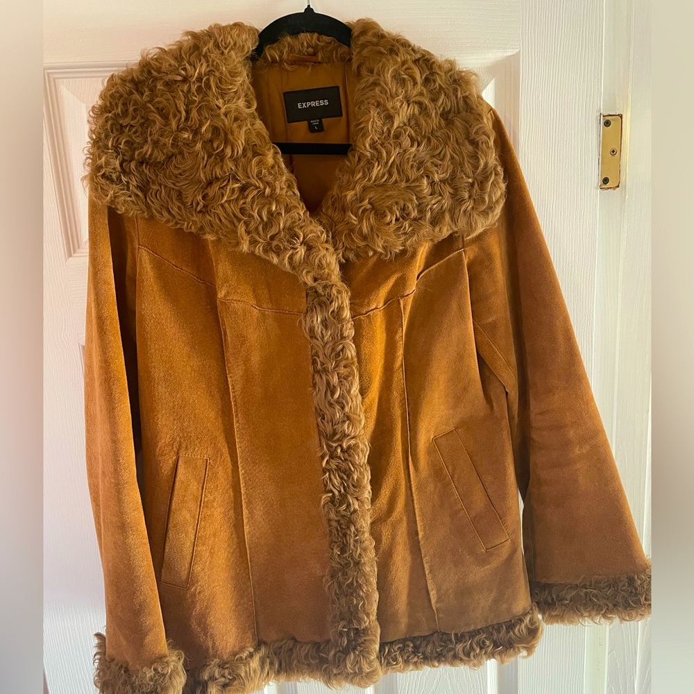 COPY - Suede jacket - brand is Express